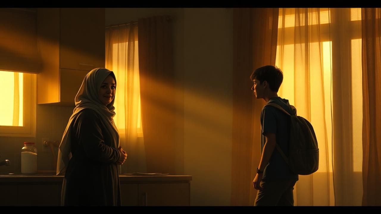 الفصل 2: صمت الأم ودمعتها الخفية